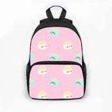 Cartoon Student Backpack Large Capacity Polyester School Students Should