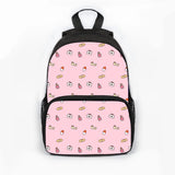 Cartoon Student Backpack Large Capacity Polyester Shoulders Bagpack