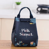 Cartoon Unicorn Lunch Bag Thermal Insulated Tote