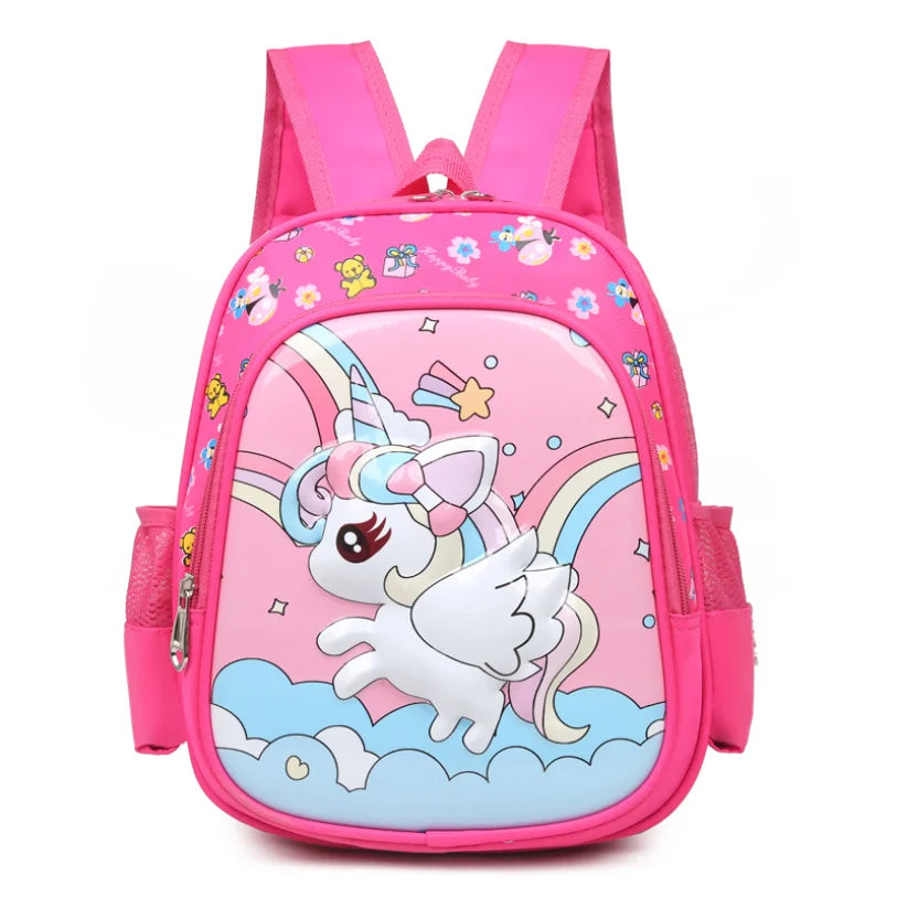 Dinosaur Cartoon Kindergarten Bag For Kids Backpacks Unicorn