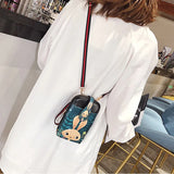 Women's Shoulder Bag Cartoon Phone Wallet Purse Handbag