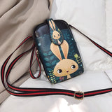 Women's Shoulder Bag Cartoon Phone Wallet Purse Handbag
