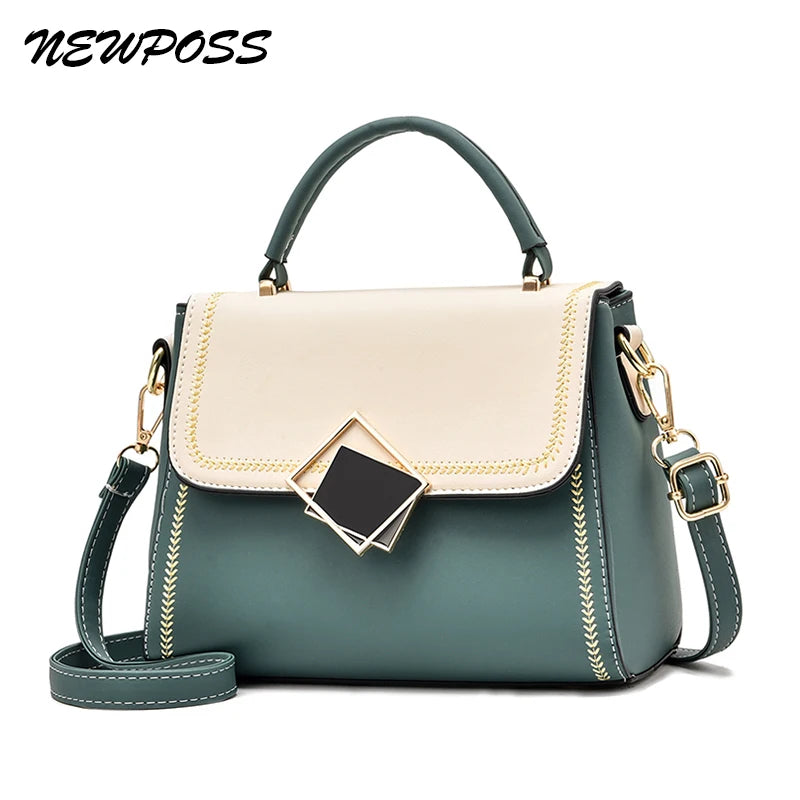 Ladies PU Handbag Small Square Bag
