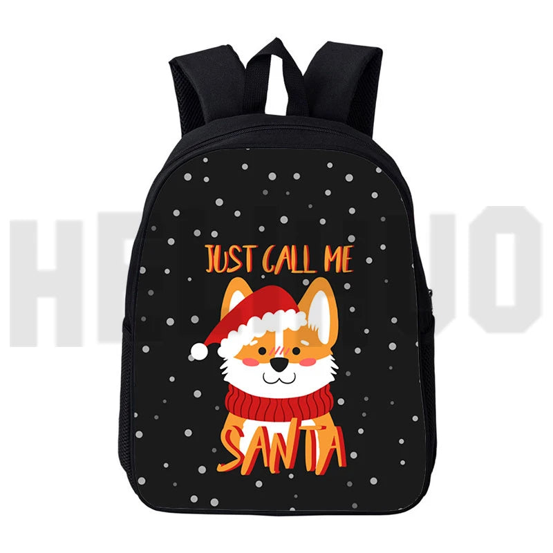 Corgi Pembroke 3D Print Kids Backpack School Bag Boys Girls Bookbags Mochila