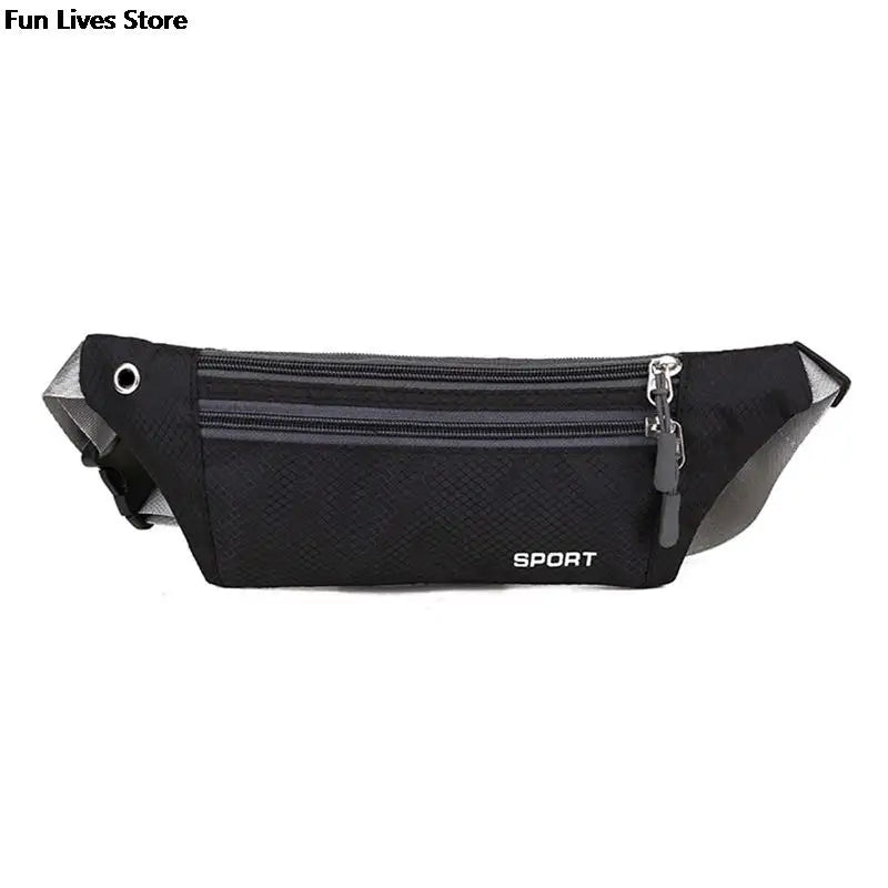 Waterproof Cycling Sports Waist Bag Fitness Running Shoulder Purse Gym Fanny Pac