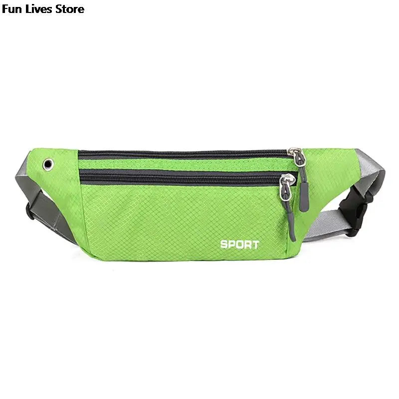 Waterproof Cycling Sports Waist Bag Fitness Running Shoulder Purse Gym Fanny Pac