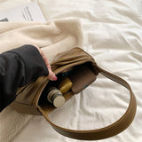 Bow Shoulder Bag Women Underarm Travel Handbag Purse Sac