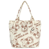 Cartoon Little Bear Shoulder Bag for Women