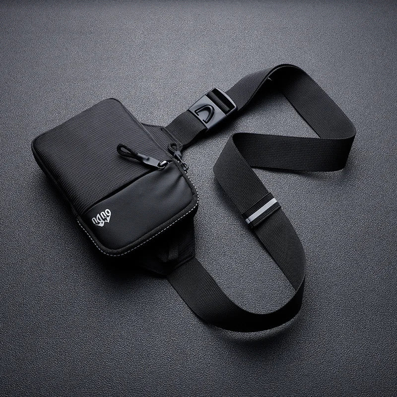 Men's Shoulder Chest Bag Outdoor Sport Waist Bag Travel Phone Pouch