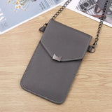 Cat Ear Decoration Touch Screen Messenger Phone Bag