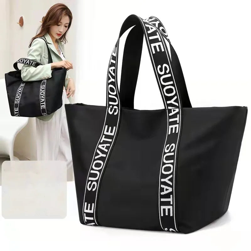 Charm Nylon Fabric Single Shoulder Bag Large Capacity Ms Outdoor Bag