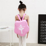 Girls Princess Ballet Dance Pink Backpack