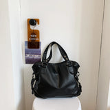 Crossbody Tote Business Women Shoulder Bags PU Leather Large Capacity