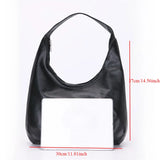 European PU Leather Handbag for Women - Wild Dumpling Shape Shoulder Bag