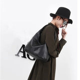 European PU Leather Handbag for Women - Wild Dumpling Shape Shoulder Bag
