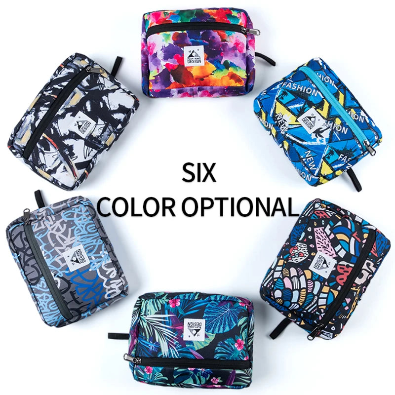 Foldable Waterproof Backpack High Capacity Light Weight Bag