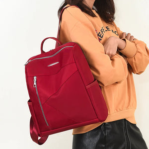 Girl Backpack Multi-pocket Waterproof Nylon Bag