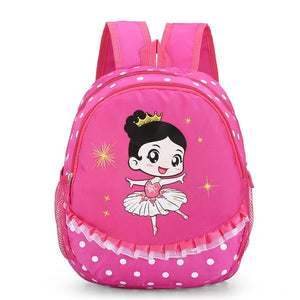 Kids Backpack Girls Dance Latin Ballet Bag Waterproof School Bags