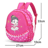 Kids Backpack Girls Dance Latin Ballet Bag Waterproof School Bags