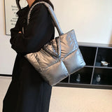 Casual Women Shoulder Space Bags High Capacity Multifunction Shopping