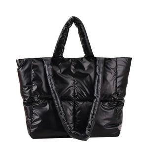 Casual Women Shoulder Space Bags High Capacity Multifunction Shopping