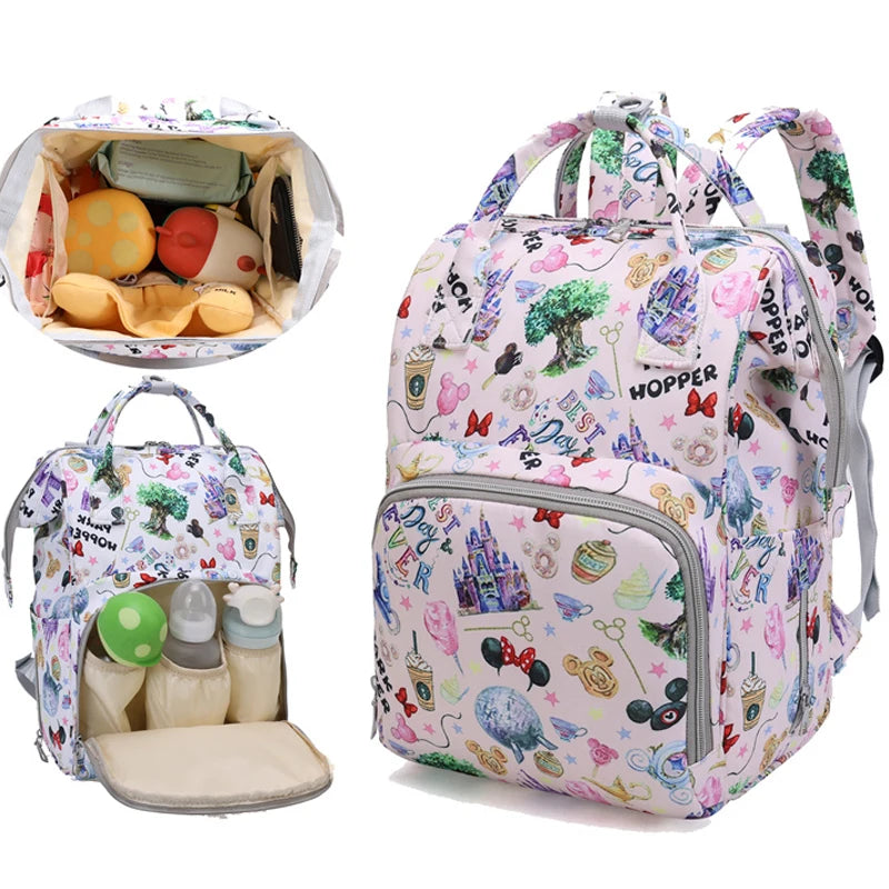 Mummy Maternity Nappy Bag Waterproof Large Capacity Stroller Baby Bag