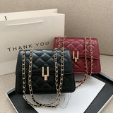 Small Chain Square Messenger Bag for Women