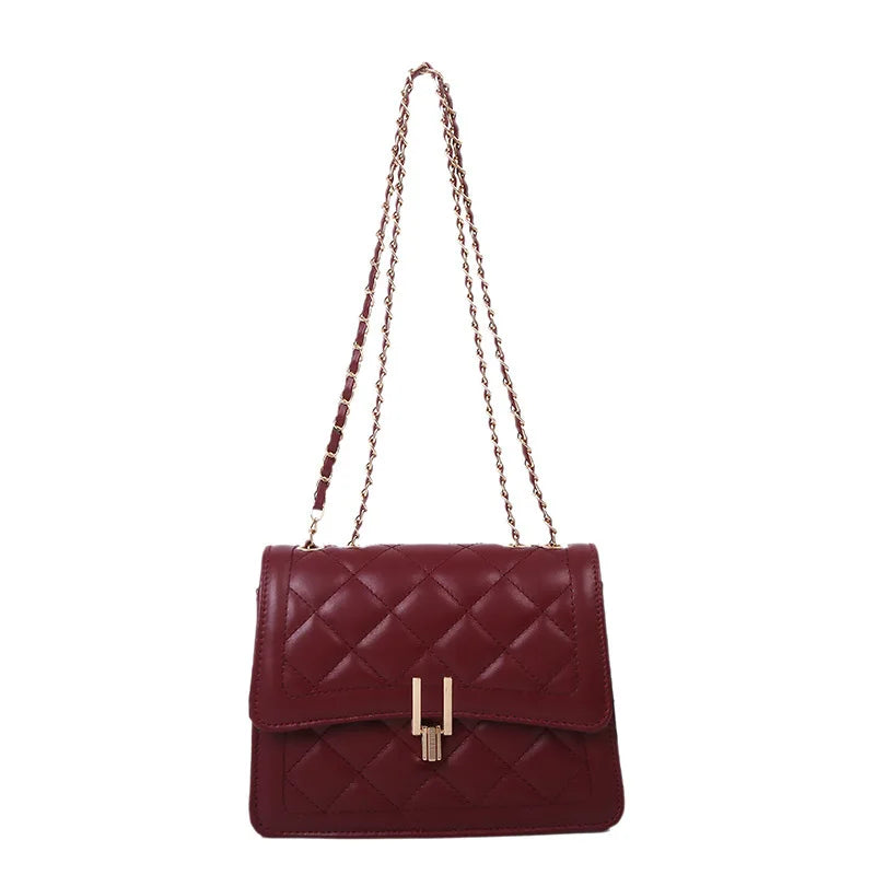 Small Chain Square Messenger Bag for Women