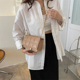 Plaid Women Shoulder Bag Flap Handbags And Purses