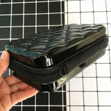 Plaid Women's Crossbody Bag Wide Strap Satchel