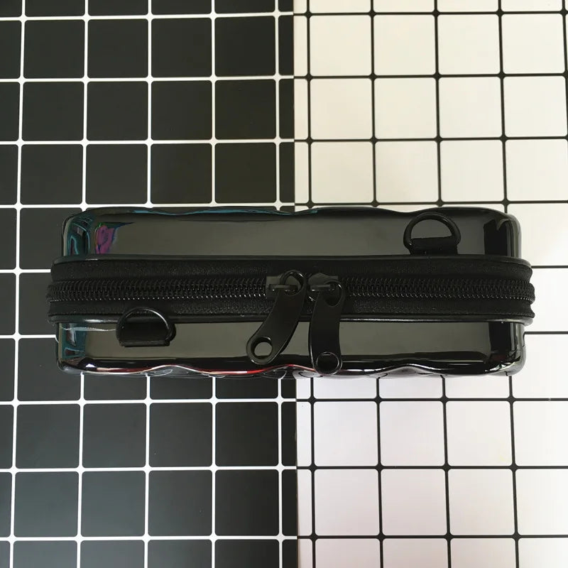 Plaid Women's Crossbody Bag Wide Strap Satchel