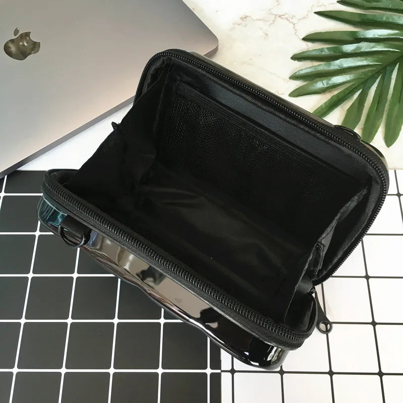 Plaid Women's Crossbody Bag Wide Strap Satchel