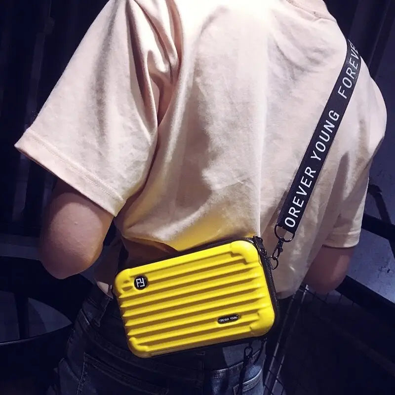 Plaid Women's Crossbody Bag Wide Strap Satchel