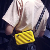 Plaid Women's Crossbody Bag Wide Strap Satchel