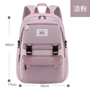 Waterproof School Bag for Teenage Girls Big Book Bag Kids Backpack