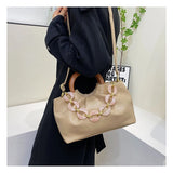 Pleated Personality Handheld Crossbody Small Square Bag Female