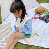 Strawberry Crossbody Shoulder Bag Mini Purse Handle Gift for Kids
