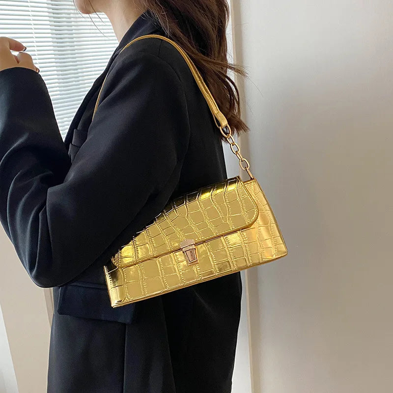 Rhomboid Crossbody Bag Summer Handbag PU Leather Female Purse