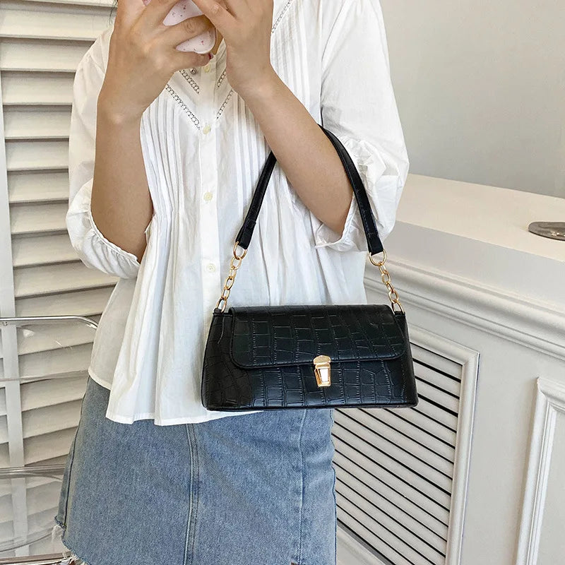Rhomboid Crossbody Bag Summer Handbag PU Leather Female Purse