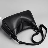 Casual Tote Women Leather Shoulder Bag Adjustable Strap Big Pocket