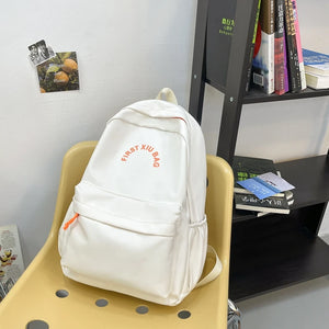 Casual Nylon Backpack for Teen Girls Boys Women's Rucksack