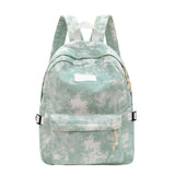 Casual Female Nylon Backpack School Bag for Teenage Girl