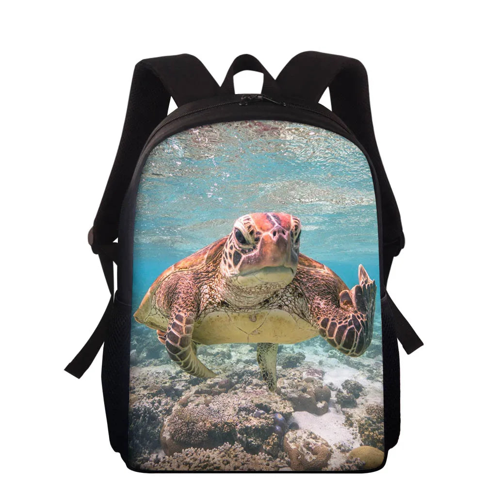 Funny Animal Turtle Children School Bags Kids Dog Schoolbags Backpack