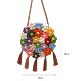 Embroidered Minority Shoulder Bag Hand Woven Women's Messenger Handbag