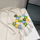 Embroidered Minority Shoulder Bag Hand Woven Women's Messenger Handbag