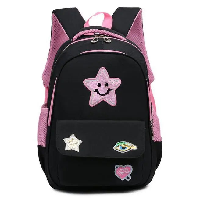 Large Student School Backpack Waterproof Book Bag for Girls