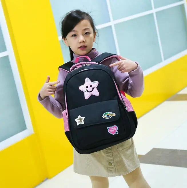 Large Student School Backpack Waterproof Book Bag for Girls