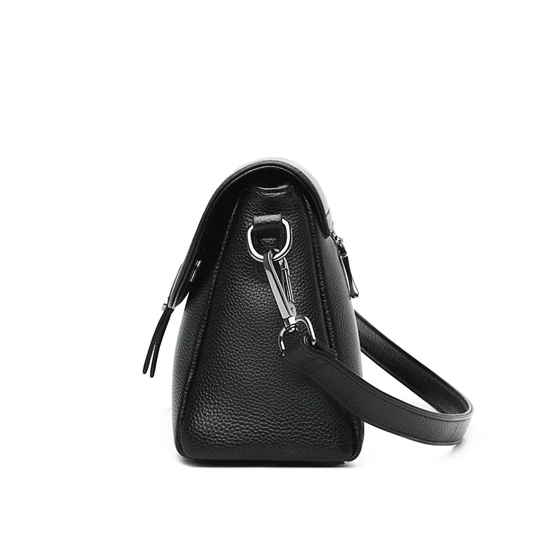 Soft PU Leather Retro Shoulder Bag Female Crossbody Bag Ladies Hasp Flap Bags