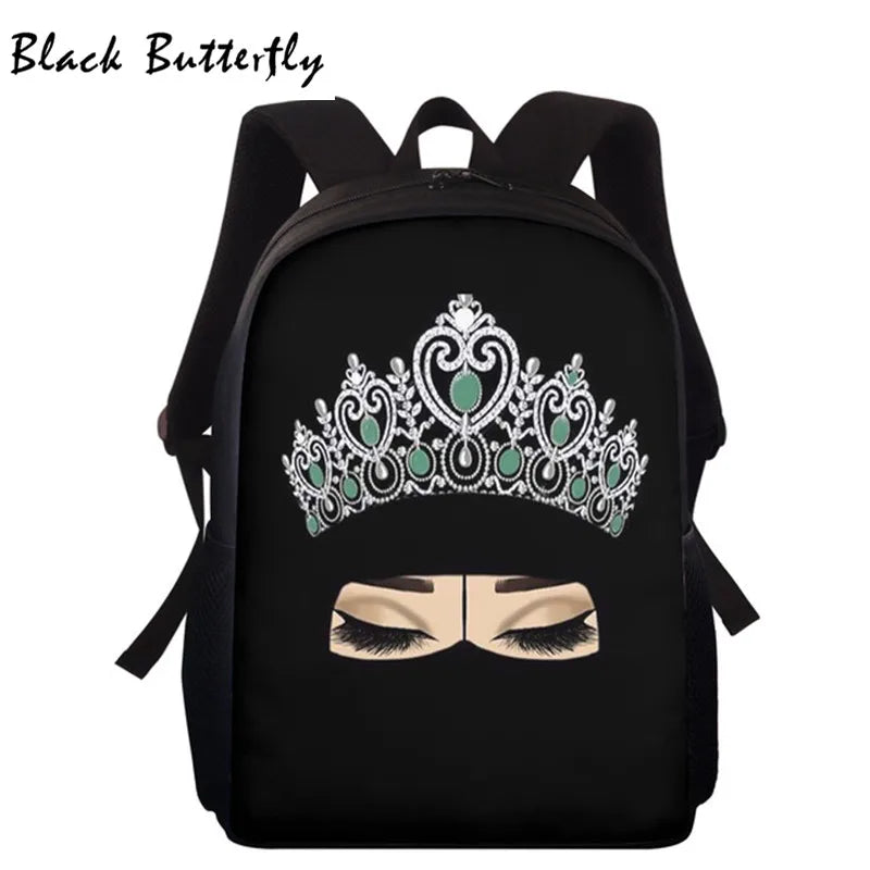 Muslim Islamic Girl Pattern School Backpack for Girl