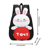 Children Backpack Animal Cartoon Thickened Shoulder Strap Schoolbag Backpack